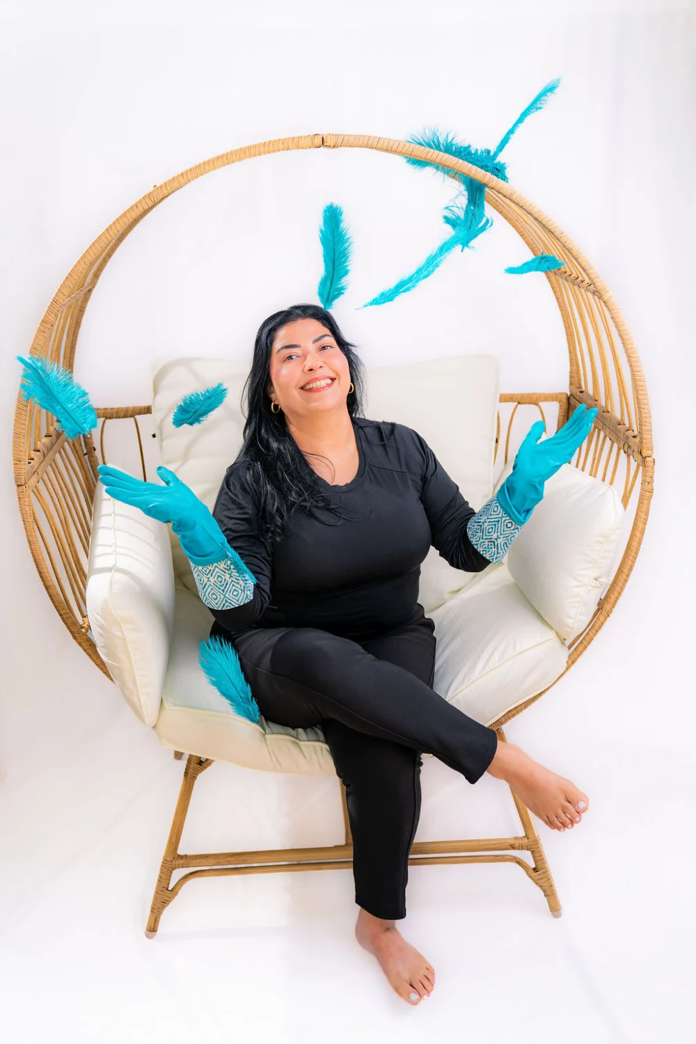 Veronica Bermudez, founder and owner of Lumiora Cleaning Services