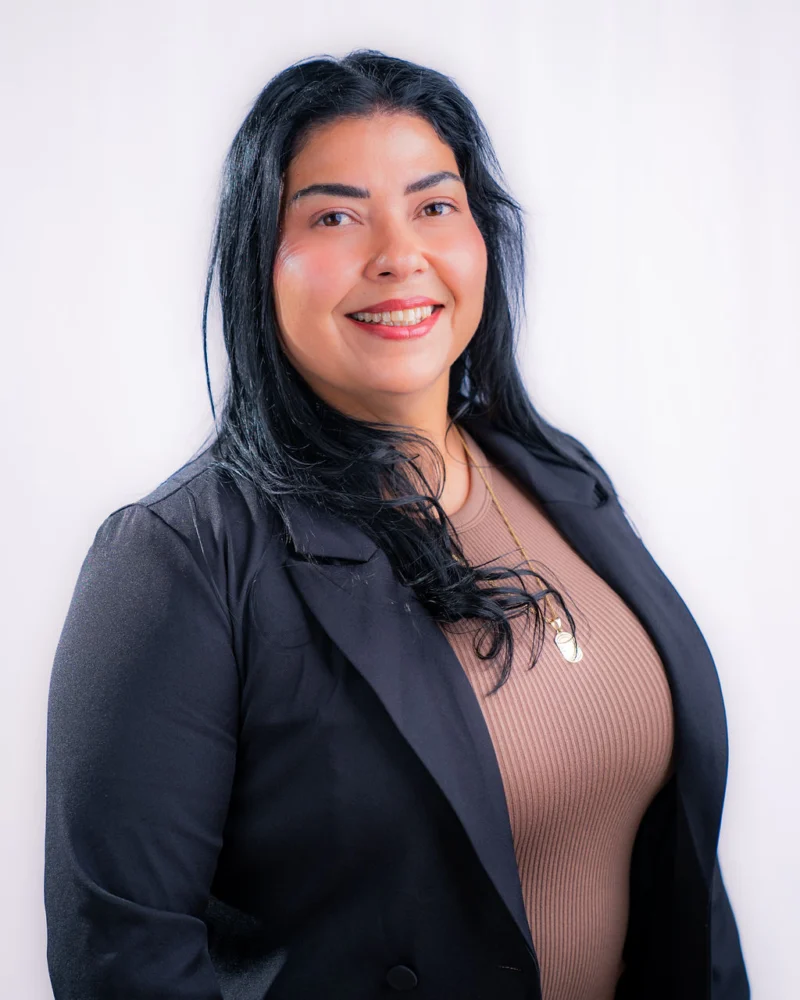 Veronica Bermudez, founder and owner of Lumiora Cleaning Services